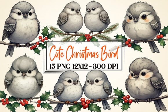 Cute Christmas Bird Clipart: Designer Review