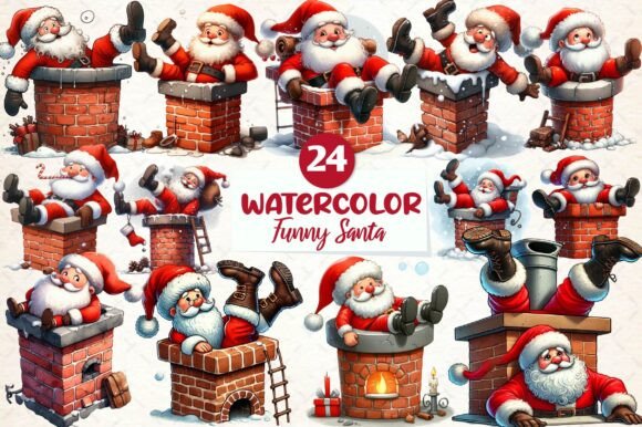 Funny Santa Illustrations: A Crafter’s Review