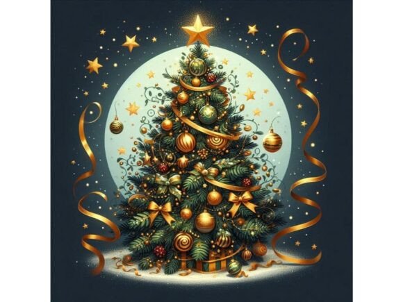 Golden Star Tree Illustrations Review