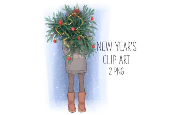 New Year’s Clipart & Winter Illustrations Review