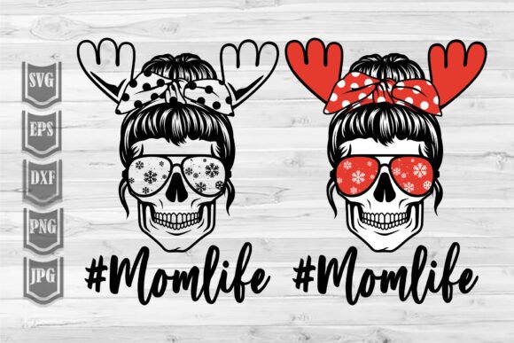 Reviewing the Christmas Momlife Bun Skull Design