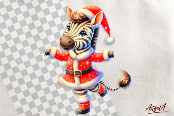 Reviewing the Cute Zebra Christmas Clipart for Stitching