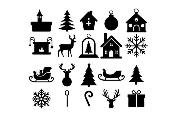 Reviewing the Merry Christmas Icon Set Vector for Embroidery